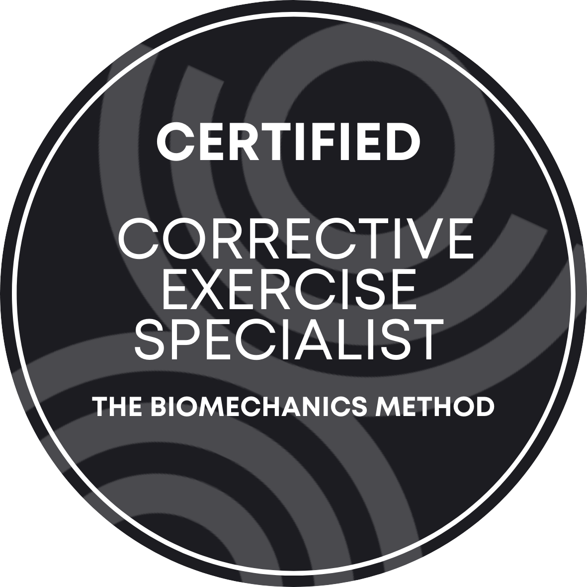 The BioMechanics Method Corrective Exercise Specialist