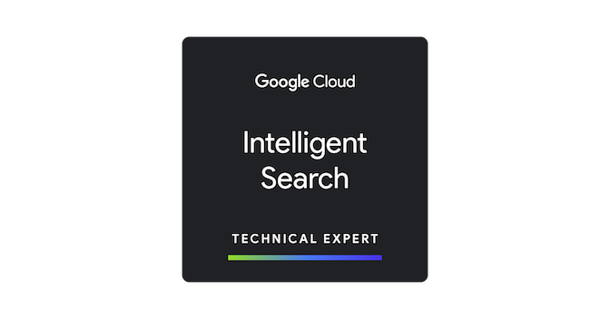 Intelligent Search badge