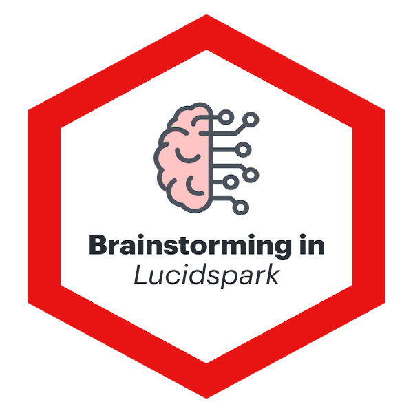 Brainstorming in Lucidspark