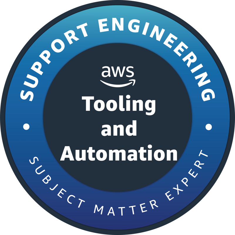 AWS Support Tooling and Automation Subject Matter Expert