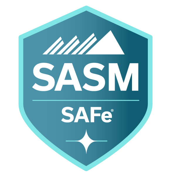 AI-Empowered SAFe SASM badge