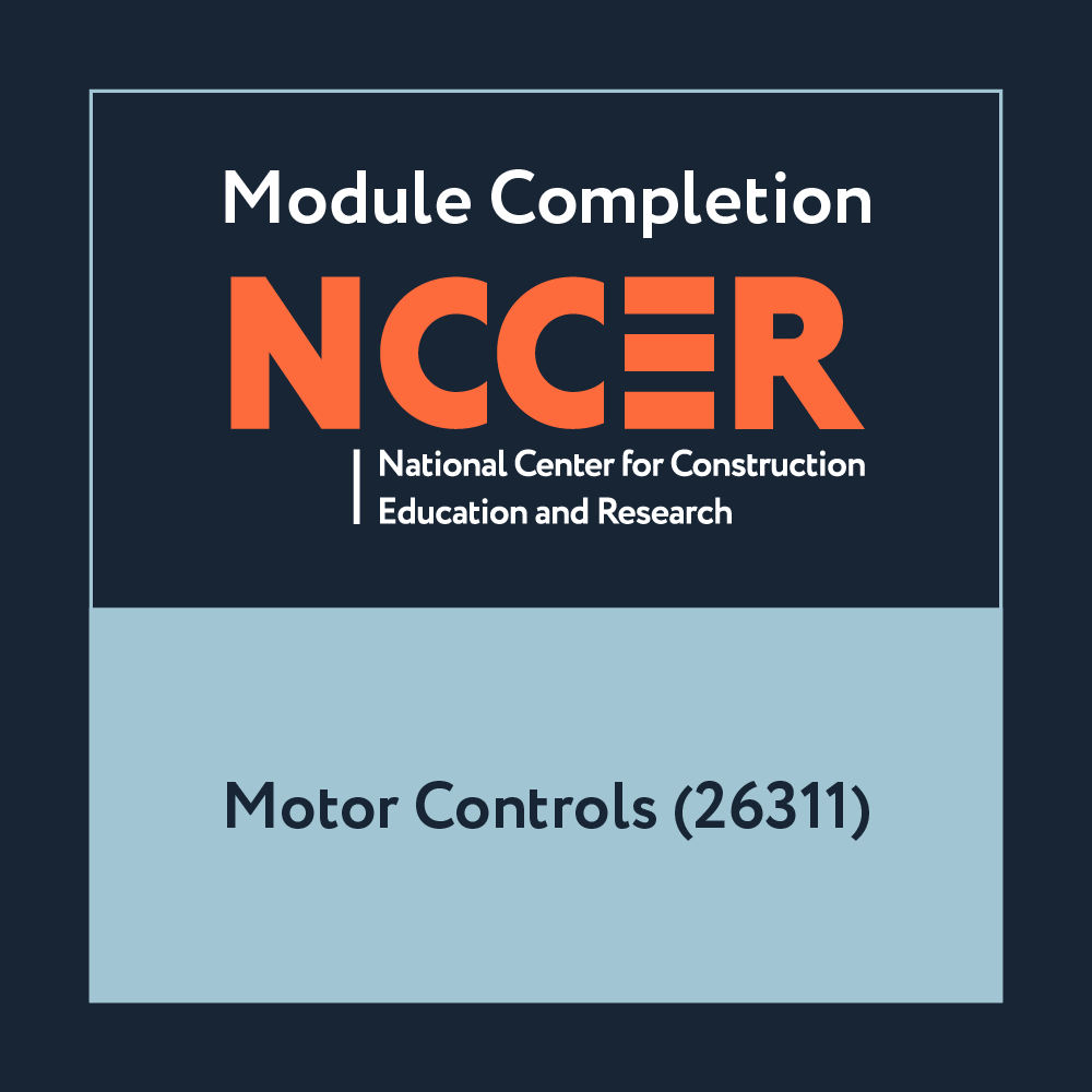NCCER Motor Controls (26311)