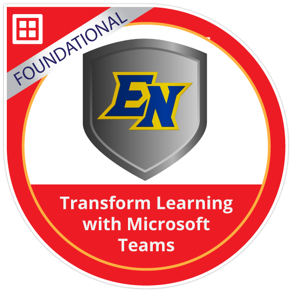 Transform Learning with Microsoft Teams. - Credly