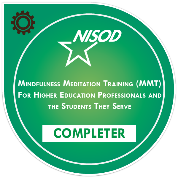 Mindfulness Meditation Training (MMT) for Higher Education Professionals and the Students They Serve
