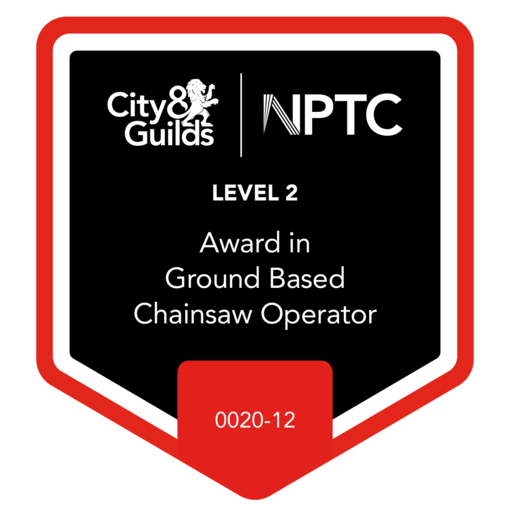 Level 2 Award in Ground Based Chainsaw Operator (0020-12) - Credly