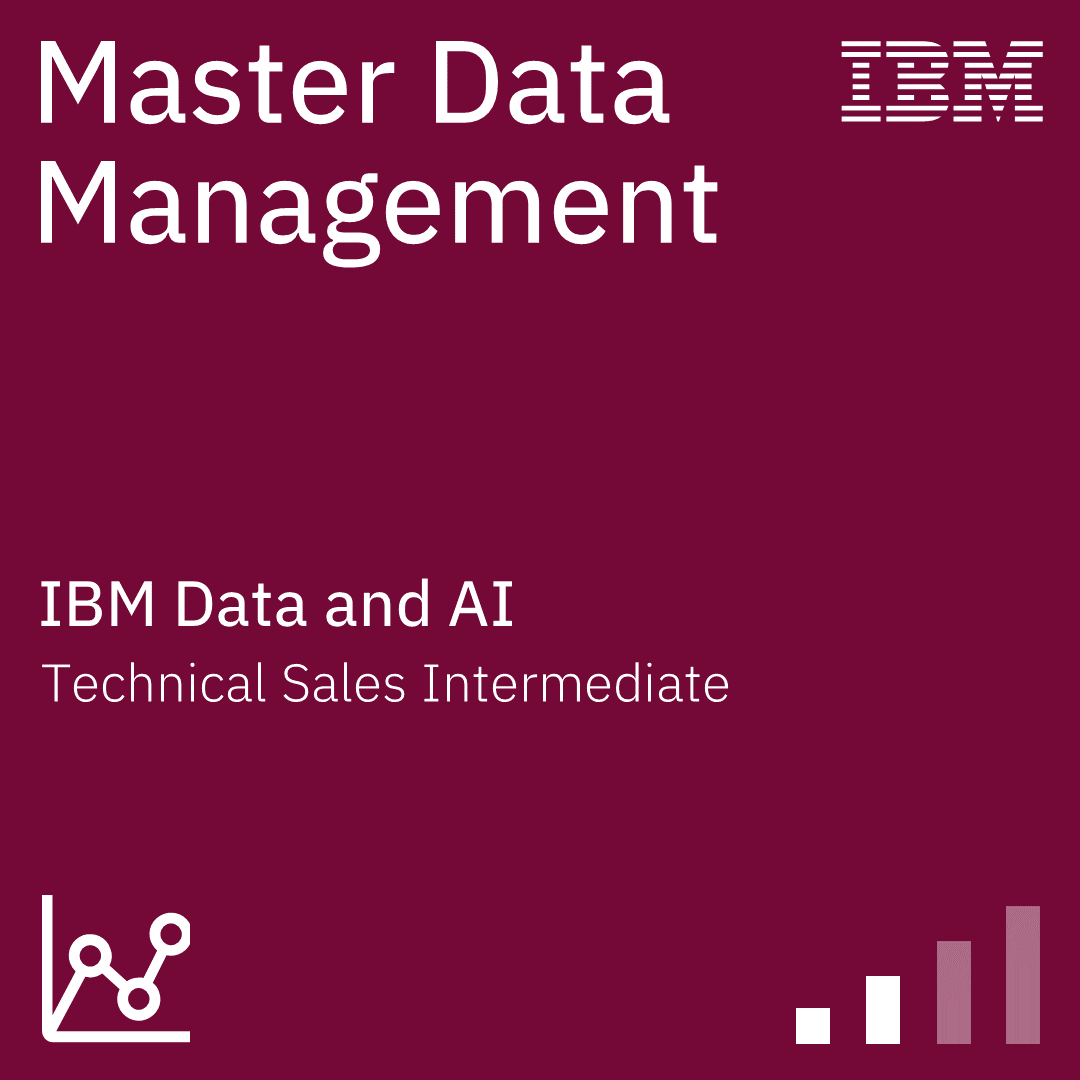 Master Data Management Technical Sales Intermediate