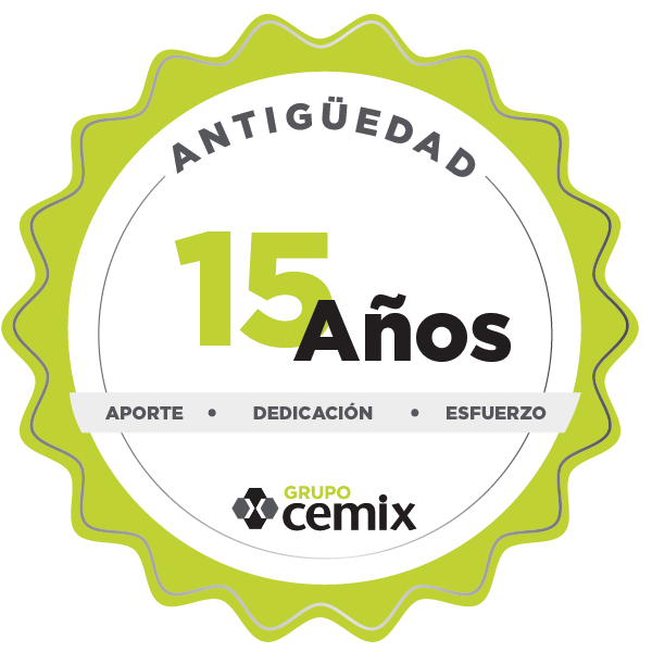 Reconocimiento por Antigüedad 15 años