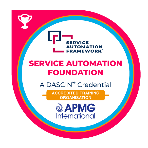 APMG Accredited Training Organisation - Service Automation Framework (SAF)