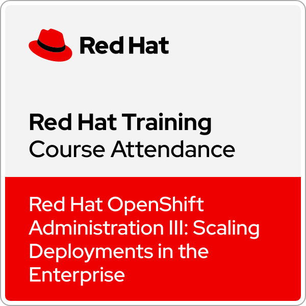 Red Hat OpenShift Administration III (DO380)