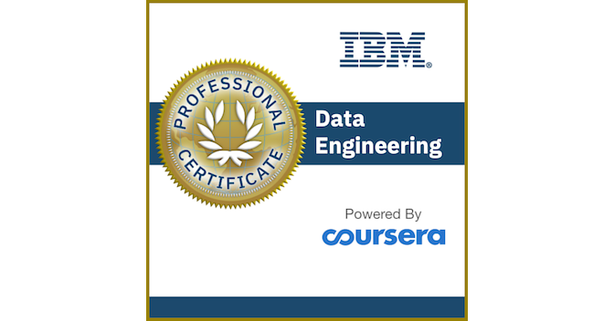 Data Engineering Professional Certificate - Credly