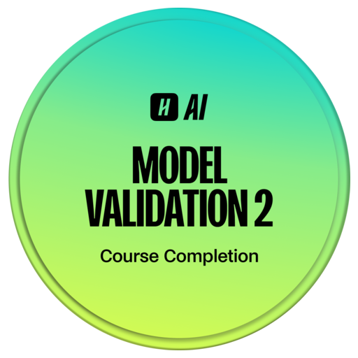 Model Validation 2 - Expert - Credly