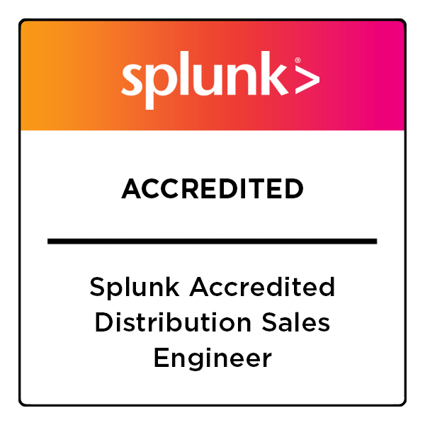 Splunk Accredited Distribution Sales Engineer