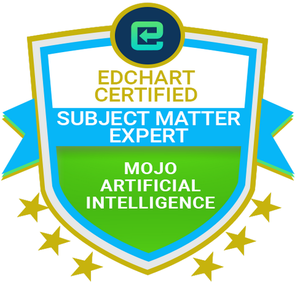 Edchart Certified Mojo Artificial Intelligence Subject Matter Expert