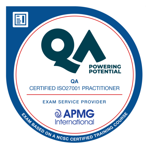 QA Certified ISO27001 Practitioner Credly