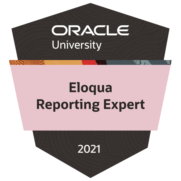 Eloqua Reporting Expert 2021