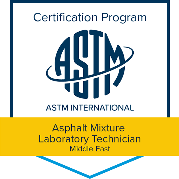 ASTM Asphalt Mixture Laboratory Technician - Middle East (ALAB-ME)