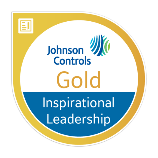 Inspirational Leadership Gold Level - Credly