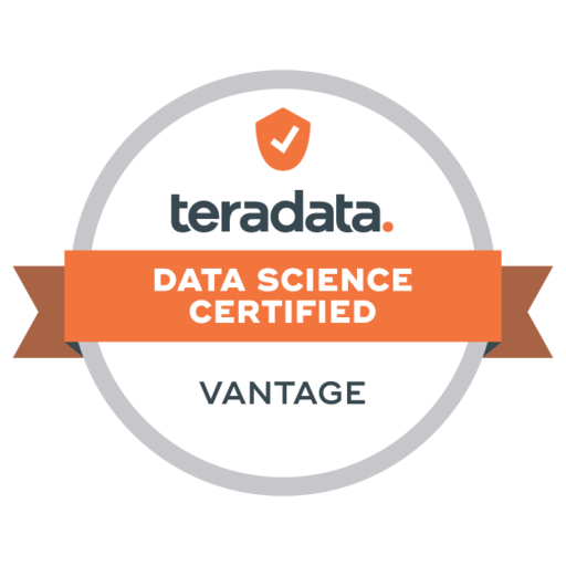 Vantage Data Science Certification - Credly