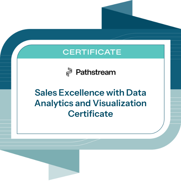 Sales Excellence with Data Analytics and Visualization Certificate