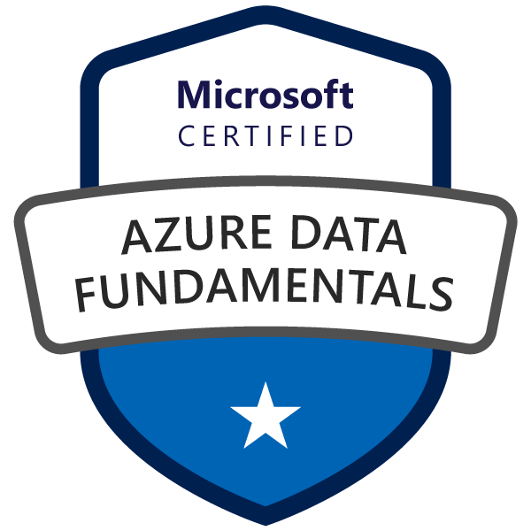 Microsoft Certified: Azure Data Fundamentals - Credly