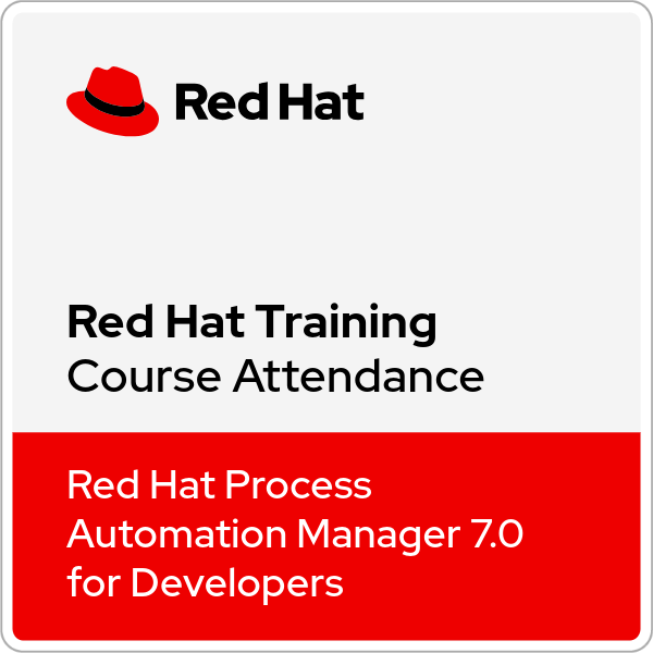 Red Hat Process Automation Manager 7.0 for Developers (AD373) - Ver. 7.0