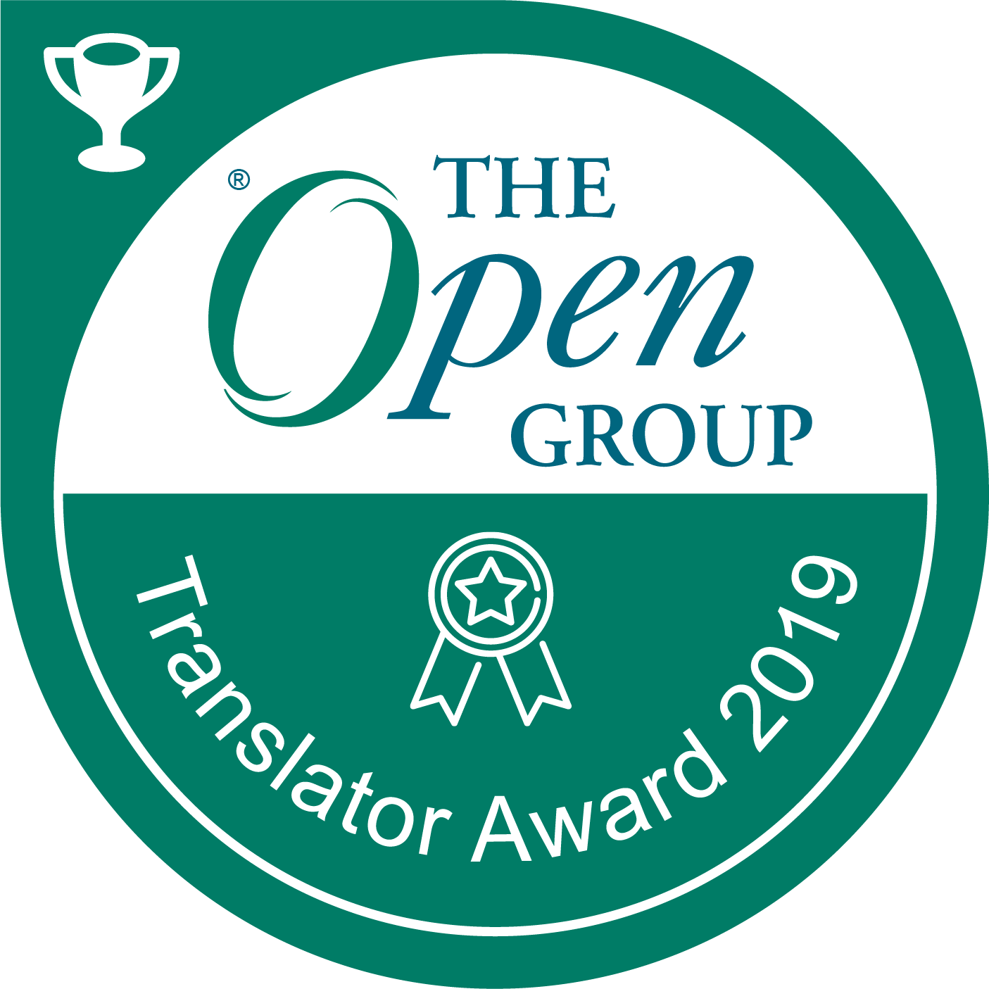 The Open Group: Translator Award 2019