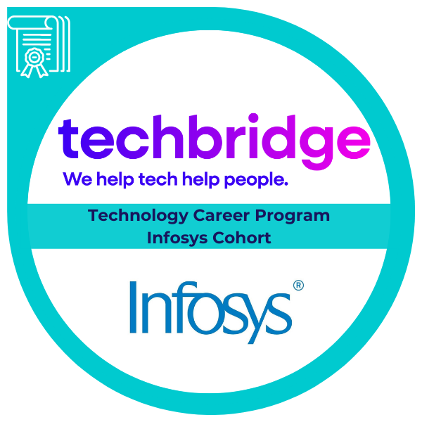 Technology Career Program - Infosys Cohort Certificate of Completion