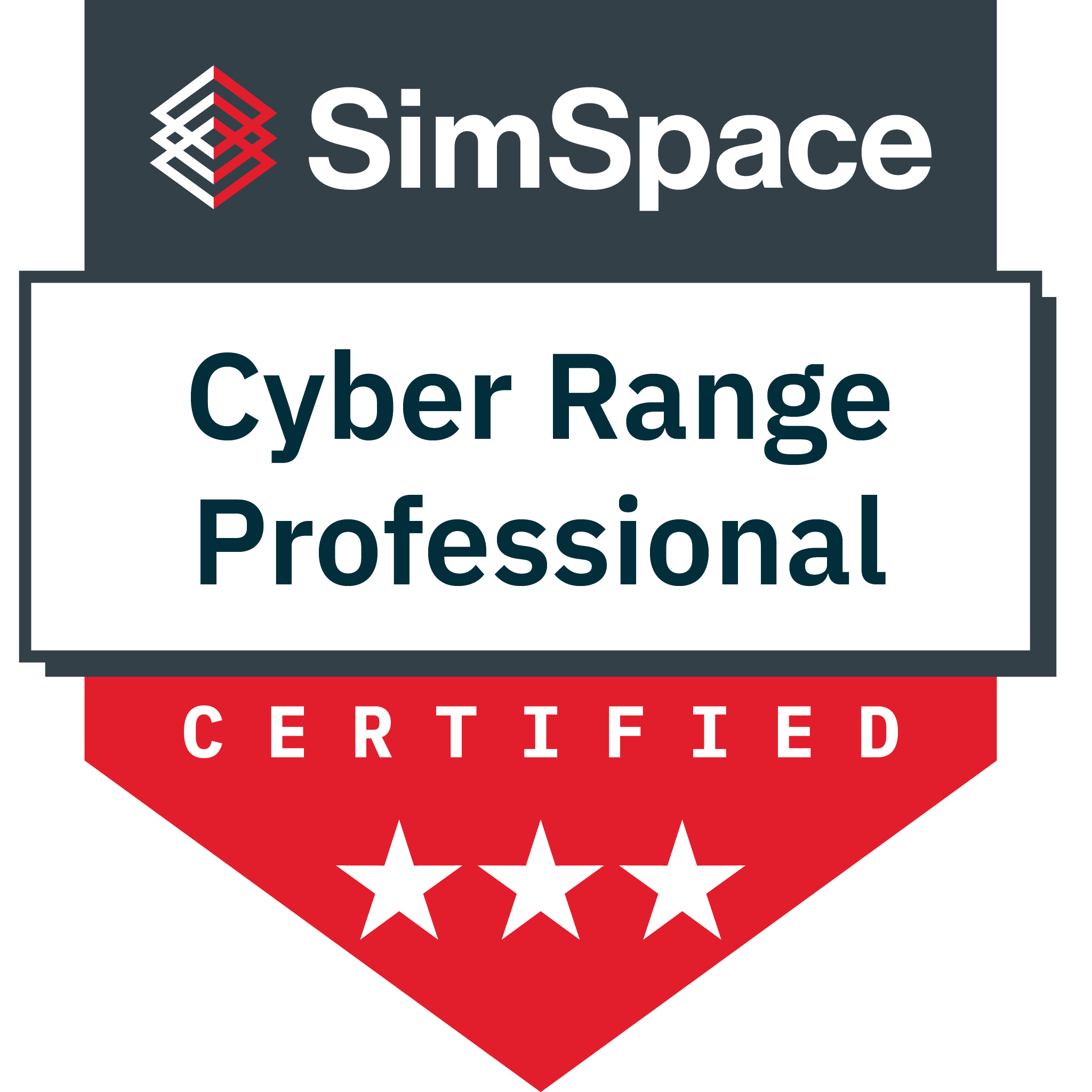 SimSpace Certified Cyber Range Professional
