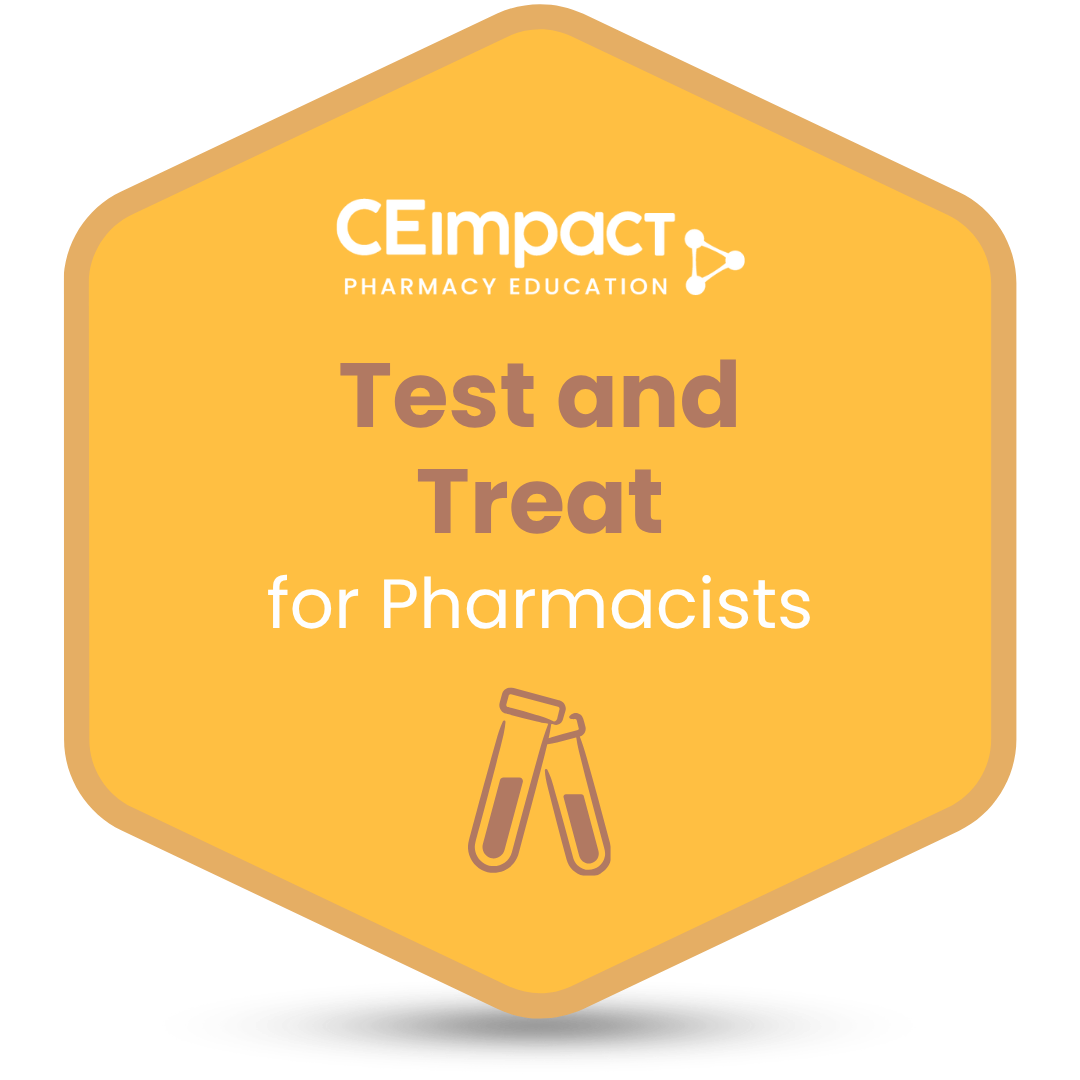Test and Treat Training - Pharmacist badge