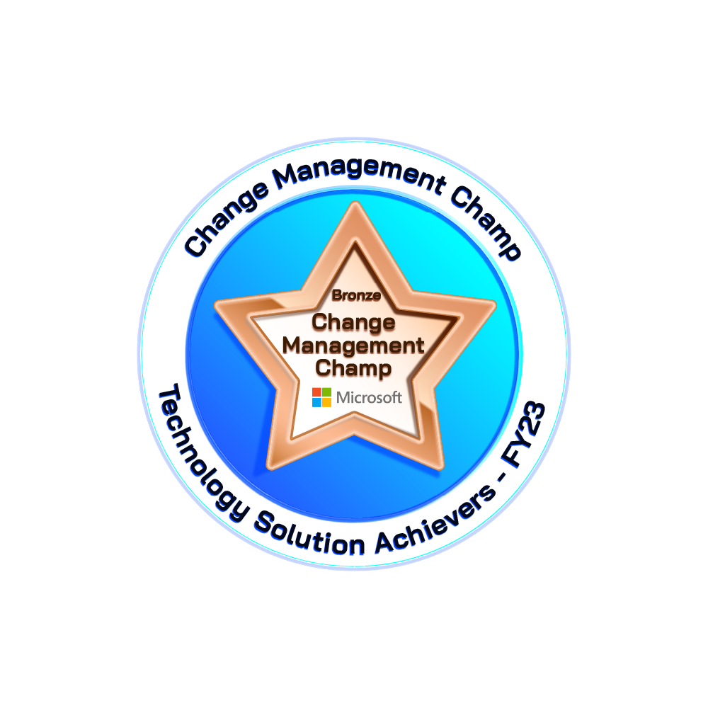 Change Management Champ Bronze