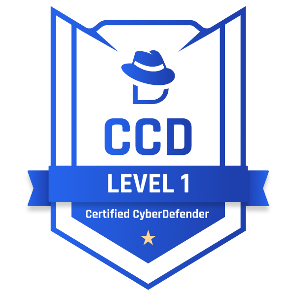 Certified CyberDefender Level 1 (CCDL1)