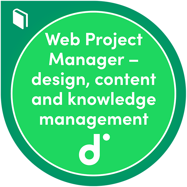 Participation in the course: Web Project Manager - design, content and knowledge management