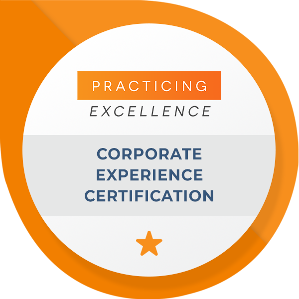 Corporate Experience Certification