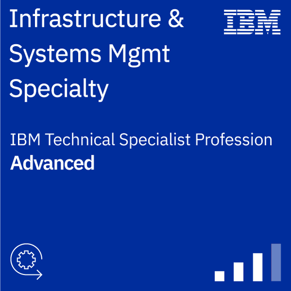 Infrastructure & Systems Management Specialty - Expert badge