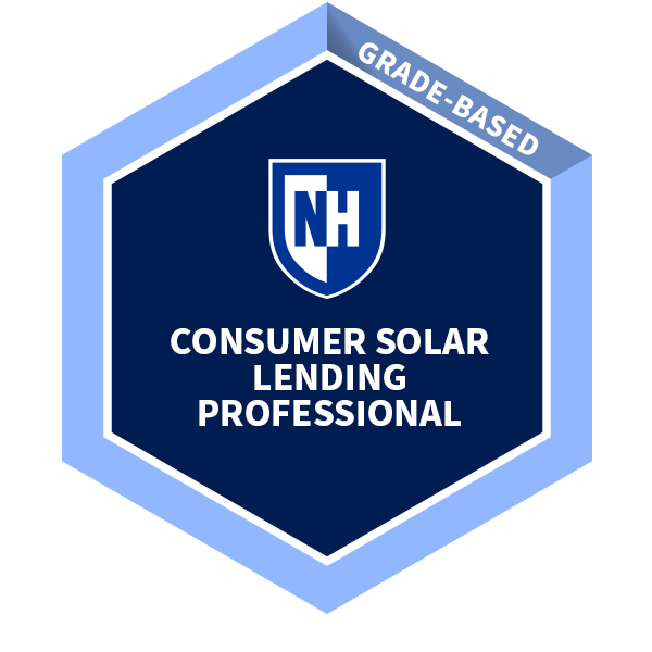 Consumer Solar Lending Professional