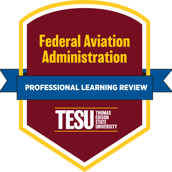 Federal Aviation Administration - TESU Professional Learning Review