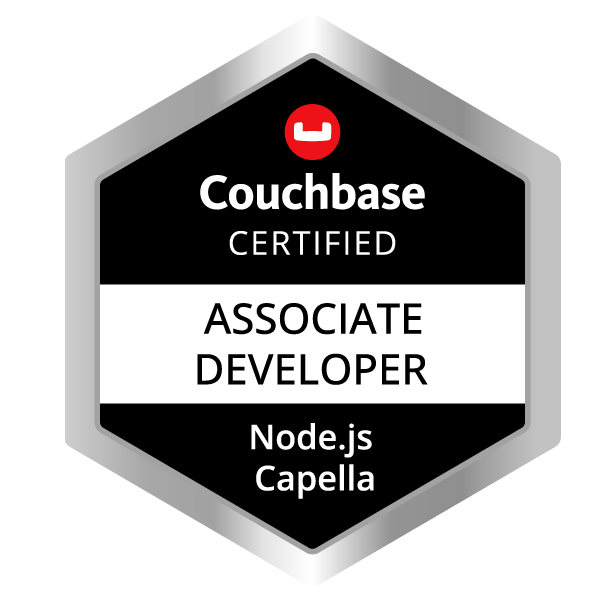 Couchbase Certified Associate Node.js Developer with Capella