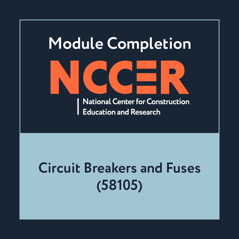 NCCER Circuit Breakers and Fuses (58105)