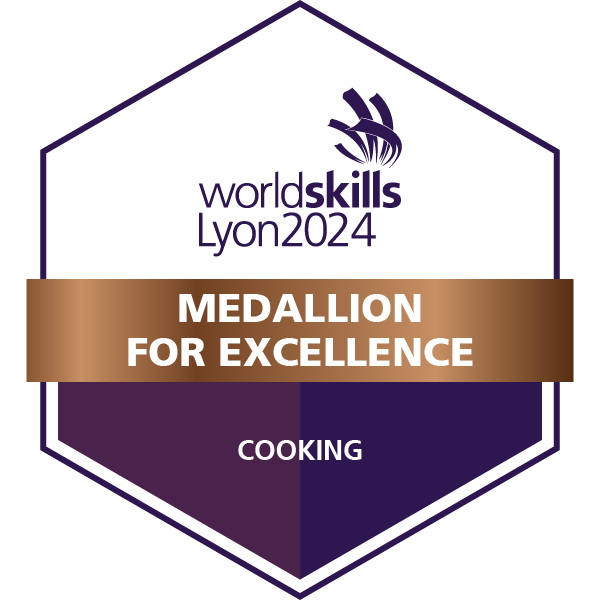WorldSkills Lyon 2024 - Medallion for Excellence - Cooking