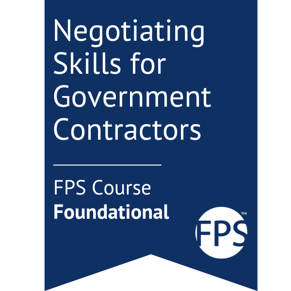 Negotiating Skills for Government Contractors