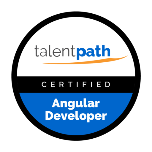 Certified Angular Developer - Credly