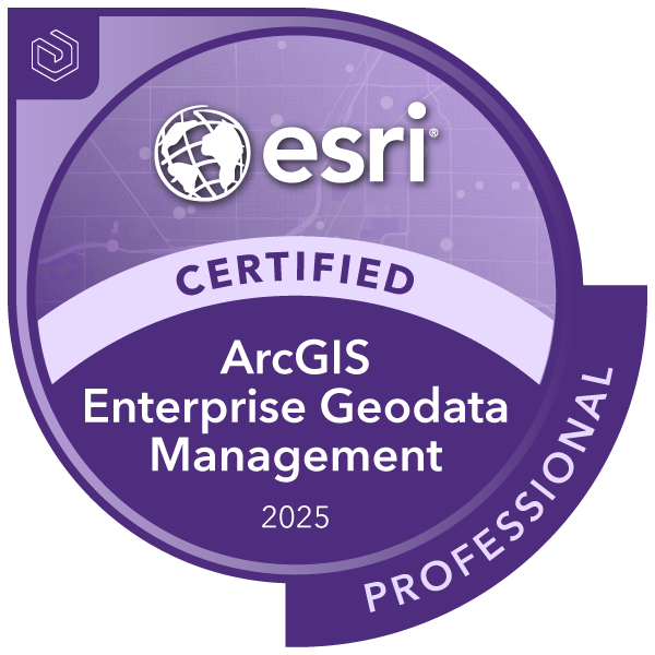 ArcGIS Enterprise Geodata Management Professional 2025