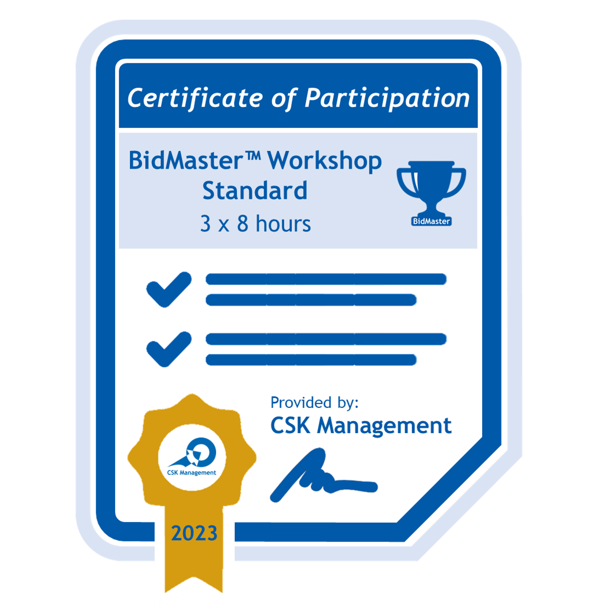 BidMaster™ Standard 2023