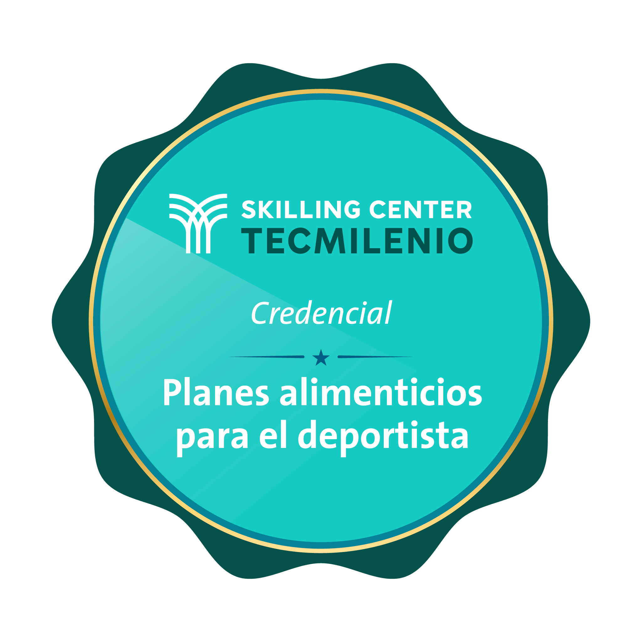 Credencial Planes alimenticios para el deportista