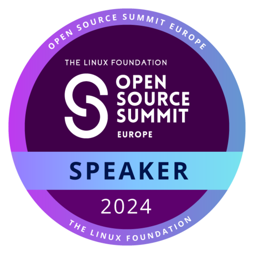 Speaker: Open Source Summit Europe 2024 - Credly