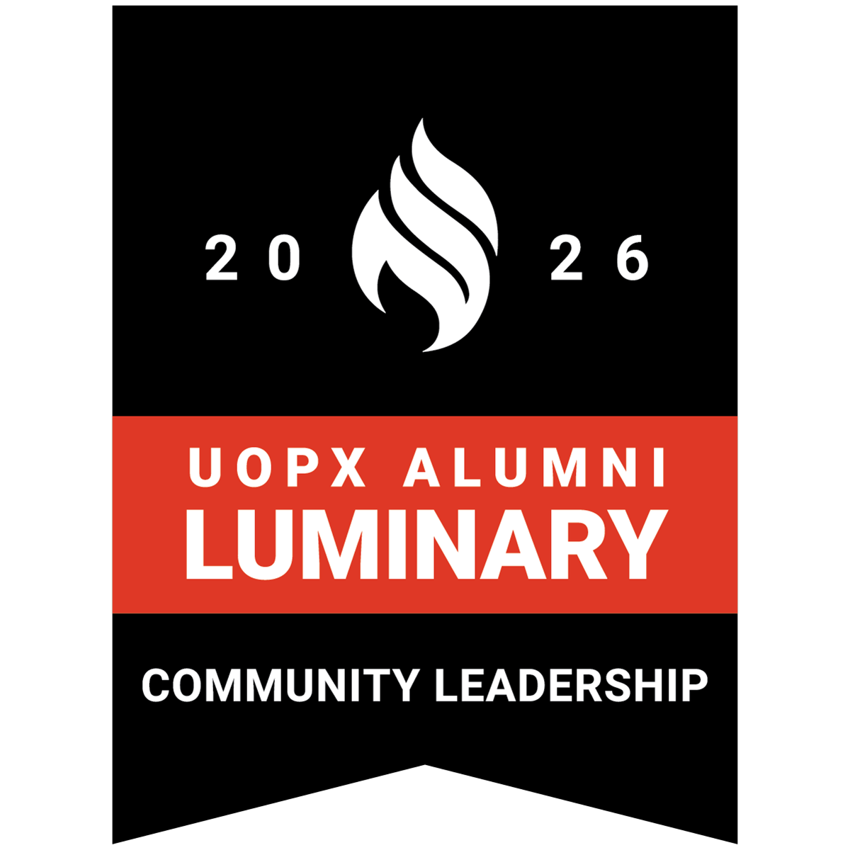 UOPX Alumni Luminaries 2026 (Community Leadership)