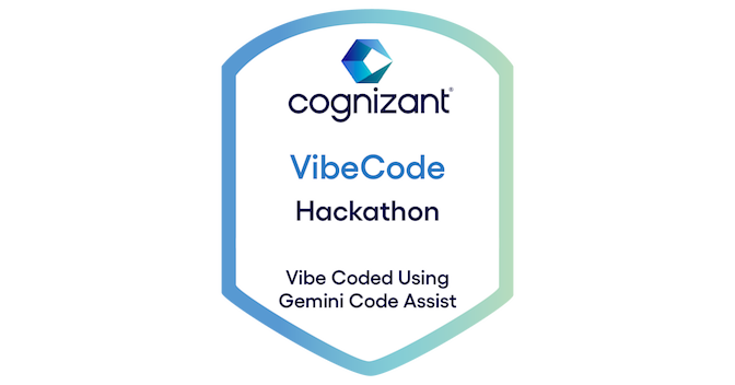 Vibe Code Hackathon – Gemini Code Assist - Credly