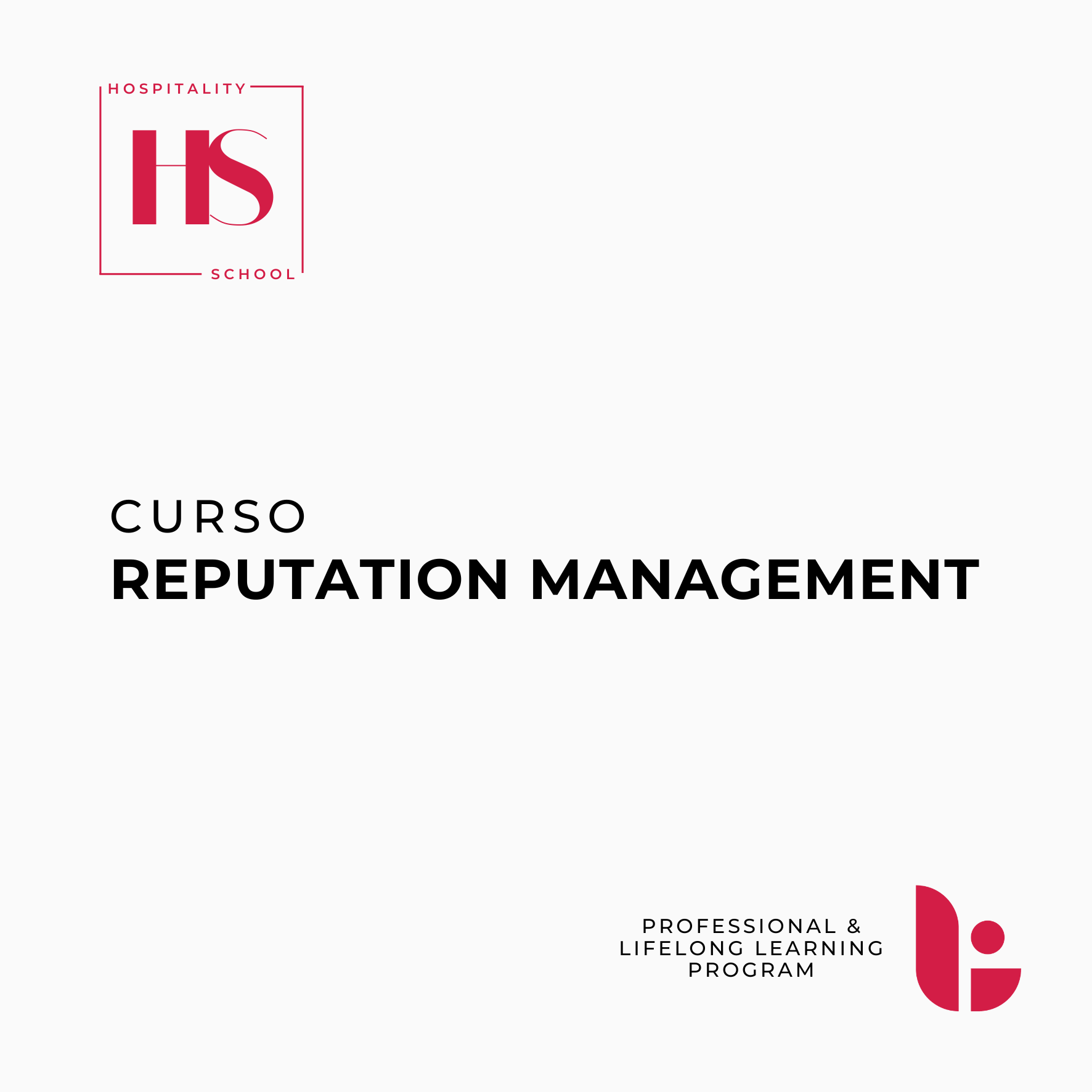Curso Reputation Management