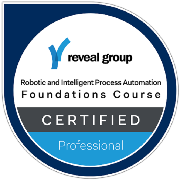 University of Toronto in collaboration with Reveal Group course 3757 - Robotic and Intelligent Process Automation