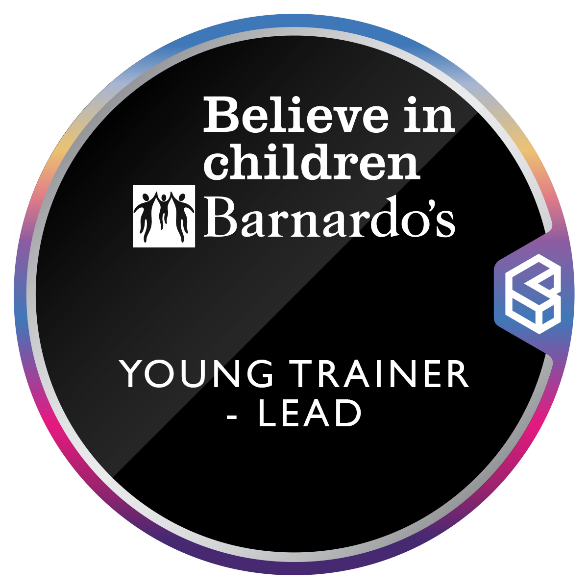 Barnardos HYPE Service Training & Presenting Badge - Lead